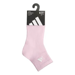 adidas Womens 6 Pair Quarter Ankle Socks