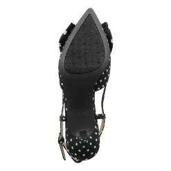 Adrienne Vittadini Grosgrain Bow Detail Womens Pointed Closed Toe Kitten Heel Pumps