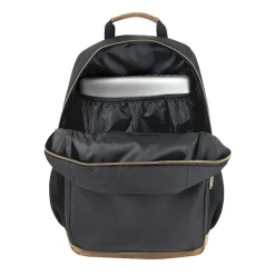 AD Sutton Kelty Camo Backpack with Faux Leather Trim