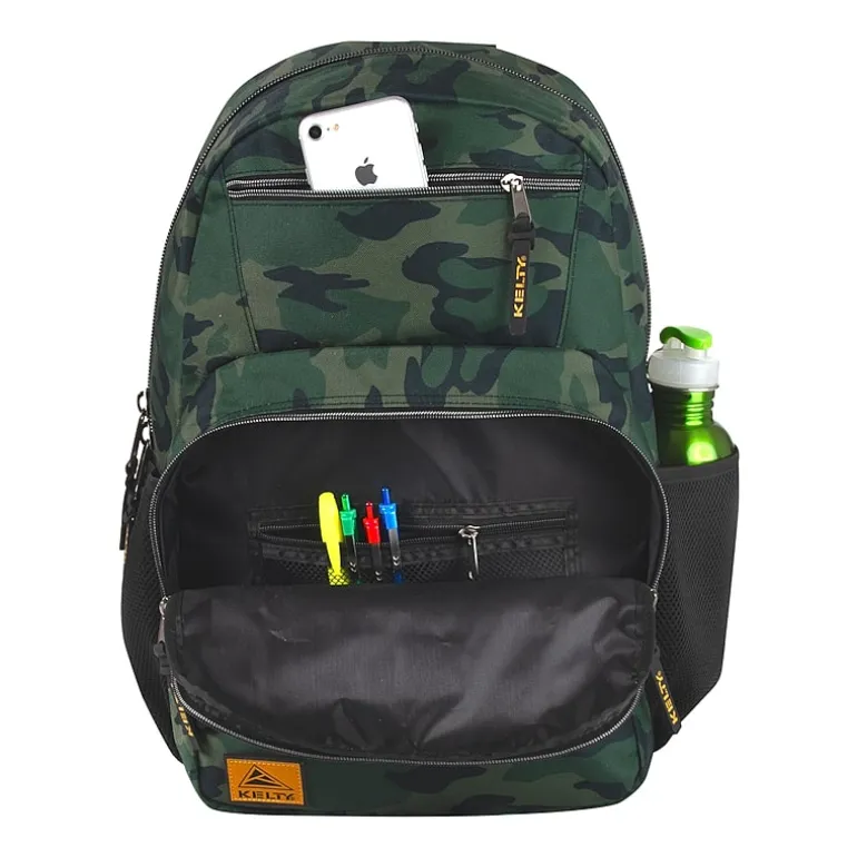 AD Sutton Kelty Camo Backpack with Daisy Chain Straps