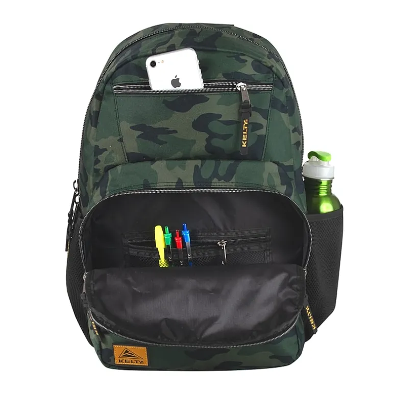 AD Sutton Kelty Camo Backpack with Daisy Chain Straps