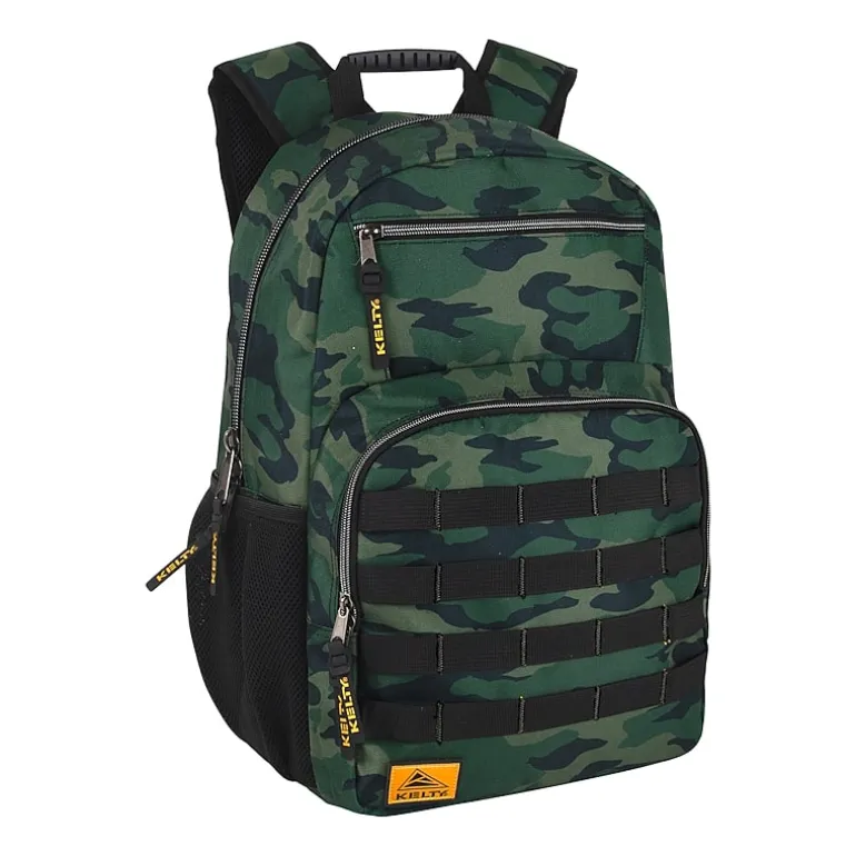 AD Sutton Kelty Camo Backpack with Daisy Chain Straps