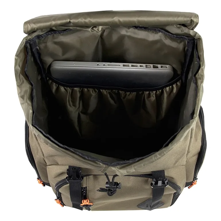 AD Sutton Kelty Deluxe Sport Flap Backpack with Drawstring