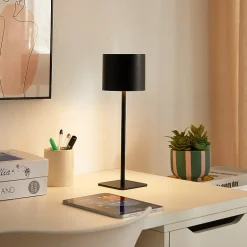 AEROPOSTALE Black Stainless Steel Table Lamp