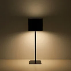 AEROPOSTALE Black Stainless Steel Table Lamp