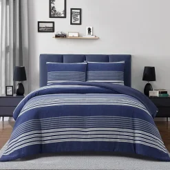 AEROPOSTALE Blocked Stripe Easy Care Comforter Set