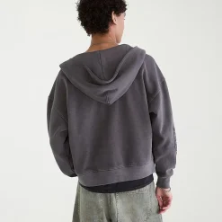 AEROPOSTALE Cloud Soft Graphic Mens Long Sleeve Fleece Zipper Hoodie