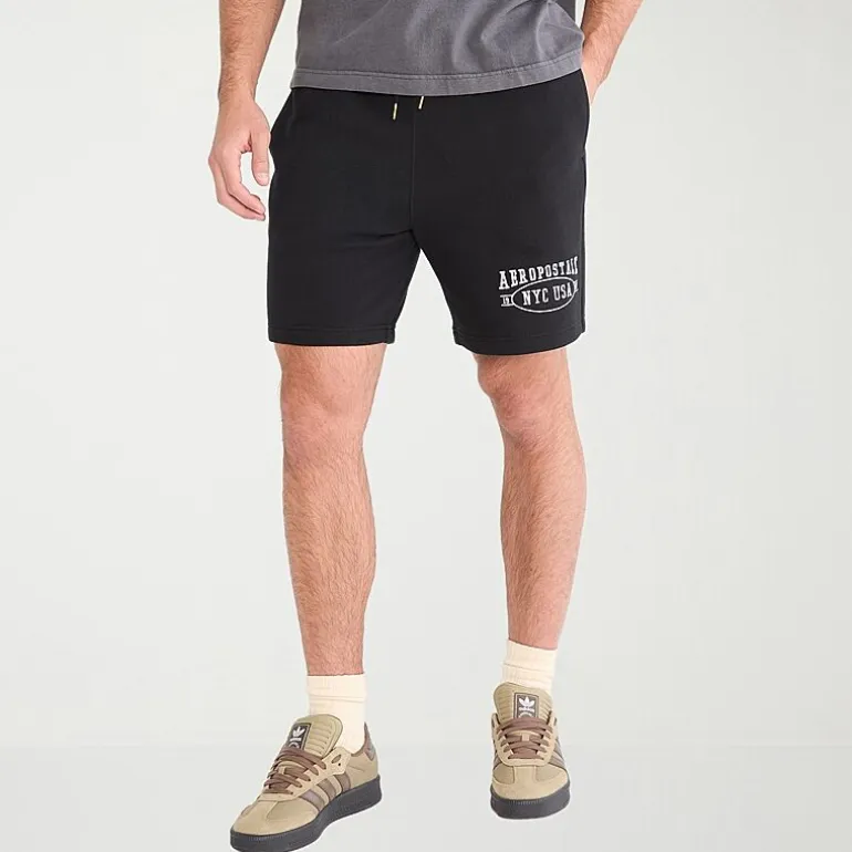 AEROPOSTALE Fleece Mens 7" Drawstring Waist Pull-On Short