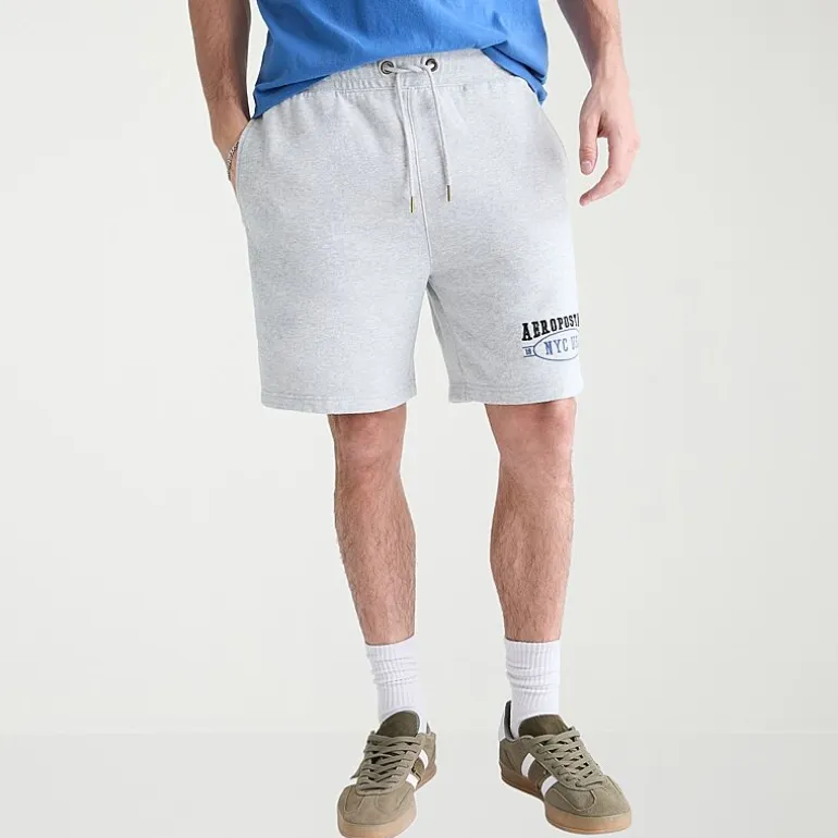 AEROPOSTALE Fleece Mens 7" Drawstring Waist Pull-On Short
