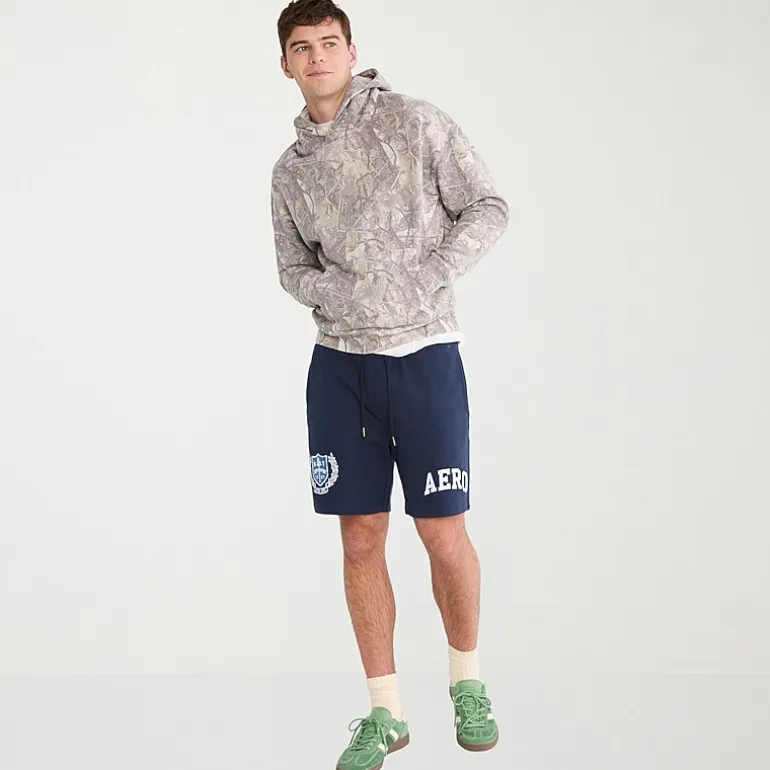 AEROPOSTALE Fleece Mens 7" Drawstring Waist Pull-On Short