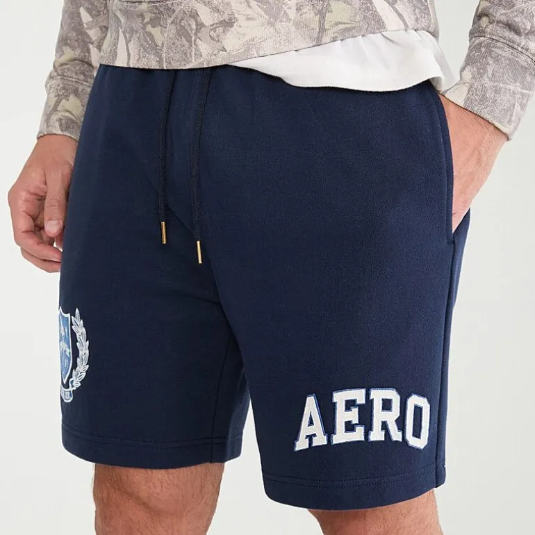AEROPOSTALE Fleece Mens 7" Drawstring Waist Pull-On Short