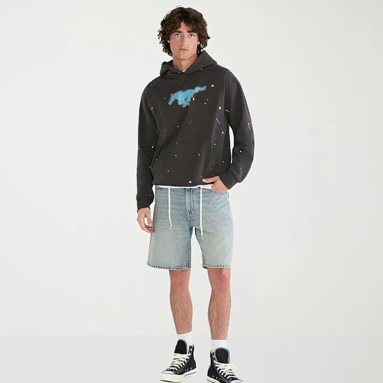 AEROPOSTALE Ford Mens Long Sleeve Fleece Hoodie