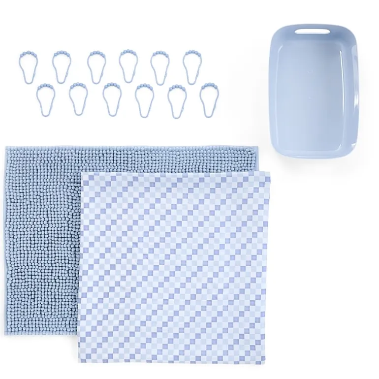 AEROPOSTALE Jordan Check 15-pc. BTC Shower Curtain Set