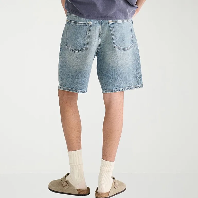 AEROPOSTALE Loose Fit Mens 9" Denim Short