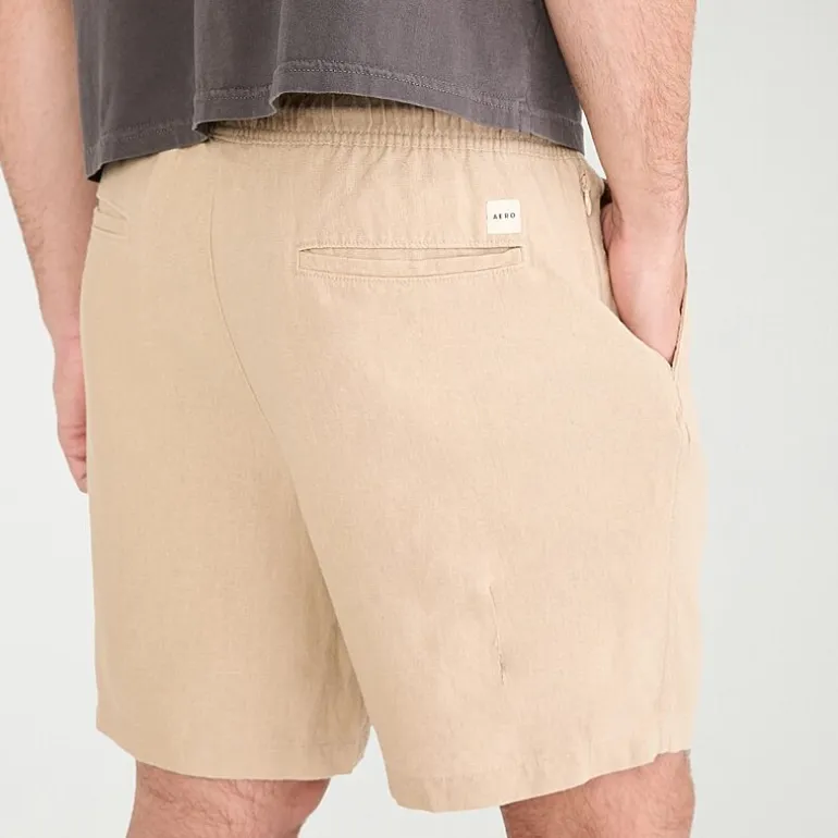 AEROPOSTALE Mens 7" Drawstring Waist Jogger Short