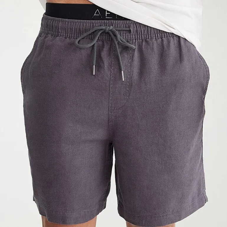 AEROPOSTALE Mens 7" Drawstring Waist Jogger Short
