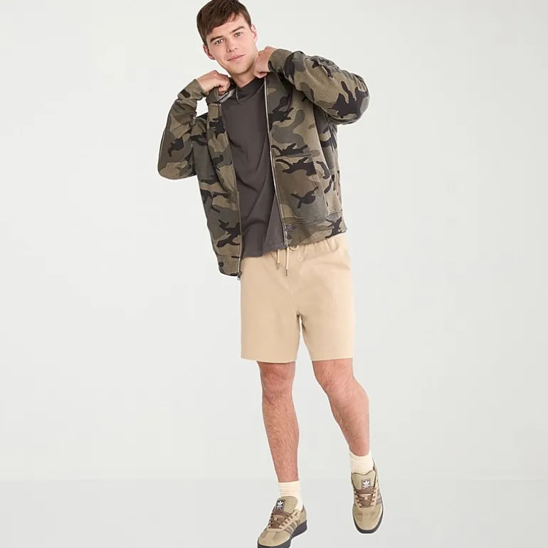 AEROPOSTALE Mens 7" Drawstring Waist Jogger Short