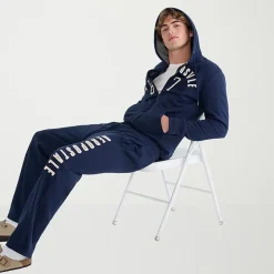 AEROPOSTALE Mens Long Sleeve Fleece Zipper Hoodie