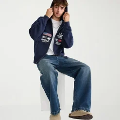 AEROPOSTALE Mens Long Sleeve Zipper Hoodie