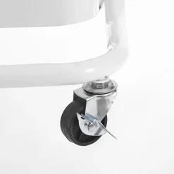 AEROPOSTALE 3 Tier Rolling White Utility Cart
