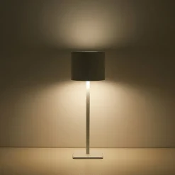 AEROPOSTALE White Stainless Steel Table Lamp