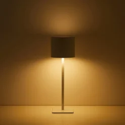 AEROPOSTALE White Stainless Steel Table Lamp