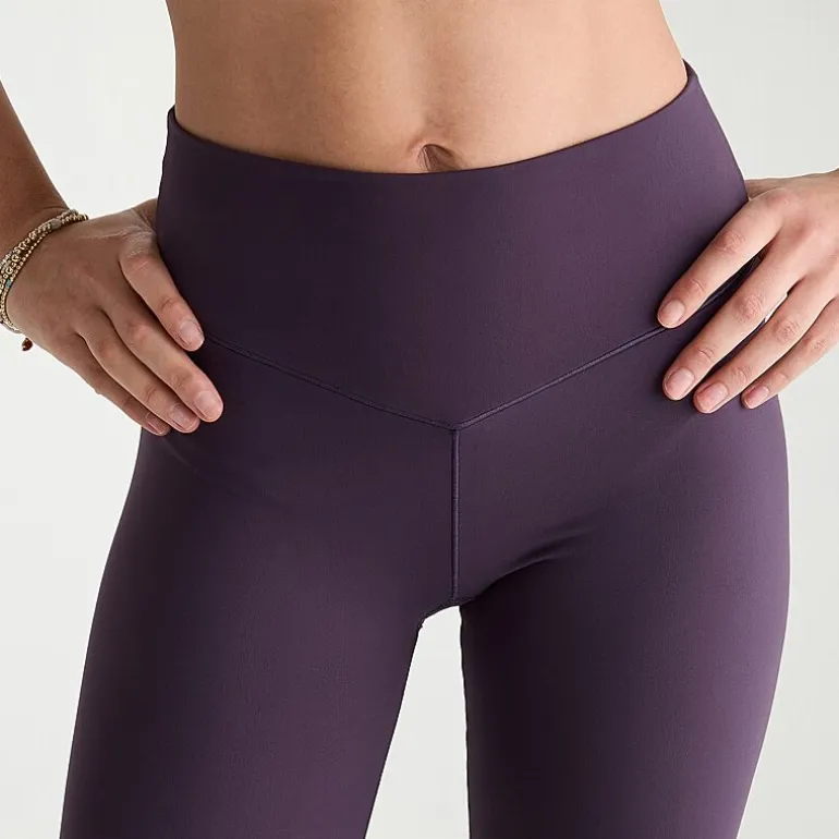 AEROPOSTALE Womens High Rise 32" Flare Juniors Full Length Leggings