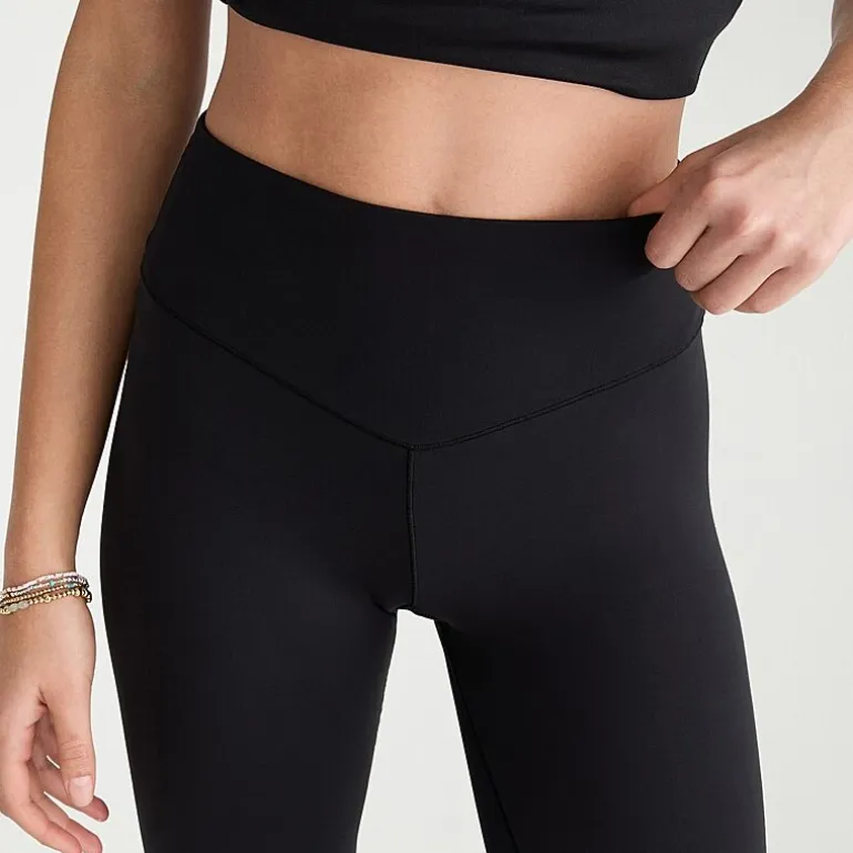 AEROPOSTALE Womens High Rise 32" Flare Juniors Full Length Leggings