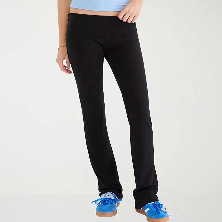 AEROPOSTALE Womens Juniors Bootcut Mid Rise Lounge Pant