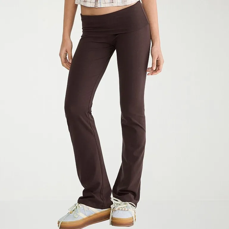 AEROPOSTALE Womens Juniors Bootcut Mid Rise Lounge Pant