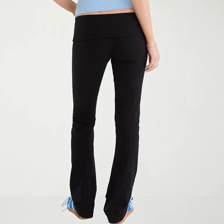 AEROPOSTALE Womens Juniors Bootcut Mid Rise Lounge Pant