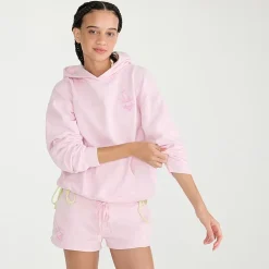 AEROPOSTALE Womens Juniors Long Sleeve Fleece Hoodie