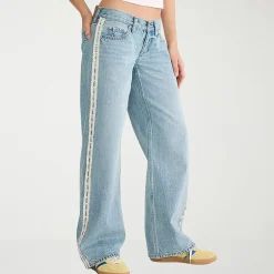AEROPOSTALE Womens Juniors Low Rise Baggy Fit Jean