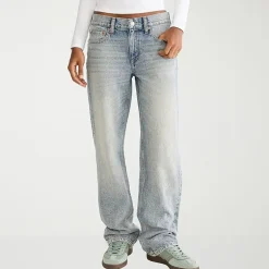 AEROPOSTALE Womens Juniors Low Rise Baggy Fit Jean