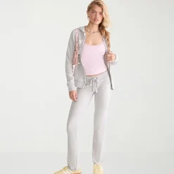 AEROPOSTALE Womens Juniors Long Sleeve Fleece Zipper Hoodie