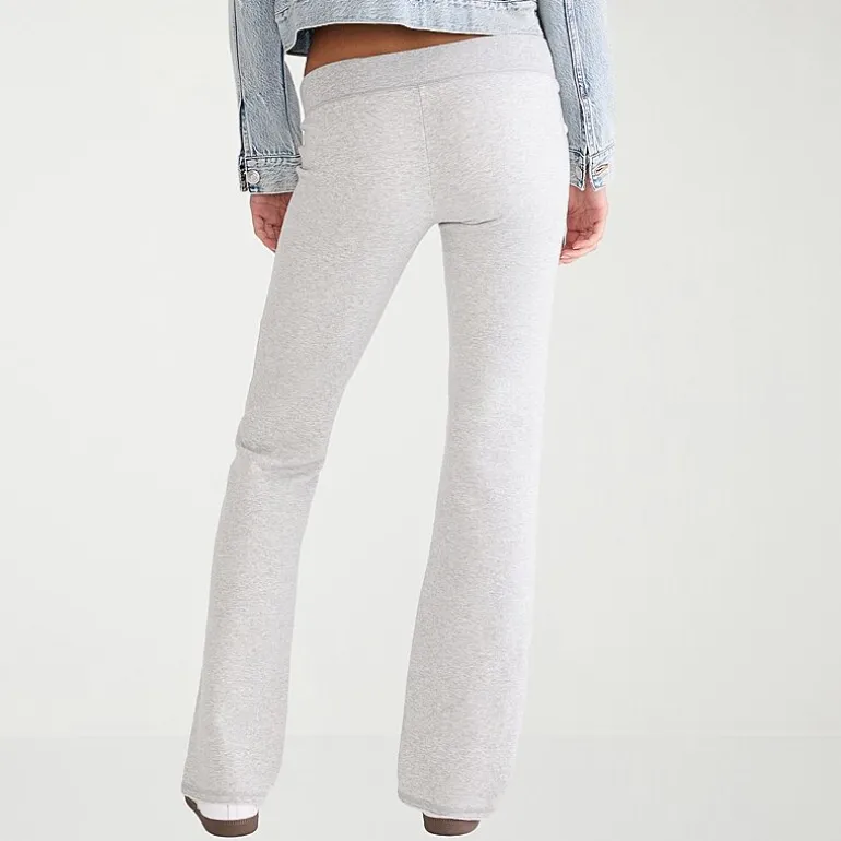 AEROPOSTALE Womens Juniors Straight Mid Rise Sweatpant