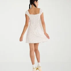 AEROPOSTALE Womens Juniors Short Sleeve A-Line Dress