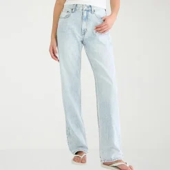 AEROPOSTALE Womens Juniors Short High Rise Baggy Fit Jean