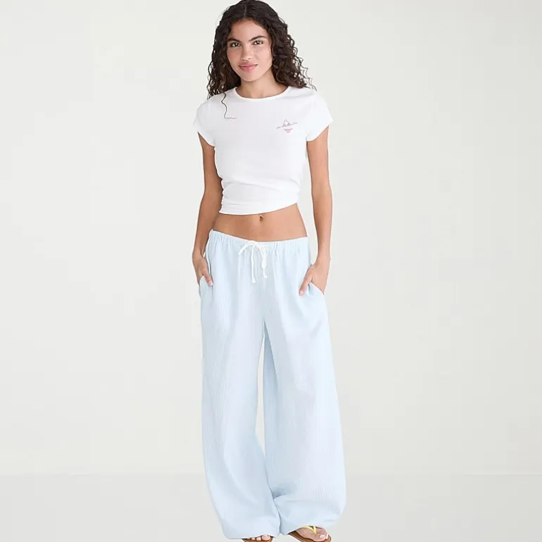 AEROPOSTALE Womens Juniors Wide Leg High Rise Pull-On Pant