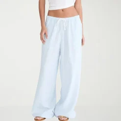 AEROPOSTALE Womens Juniors Wide Leg High Rise Pull-On Pant