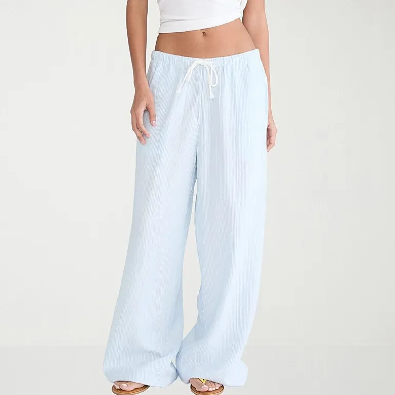 AEROPOSTALE Womens Juniors Wide Leg High Rise Pull-On Pant