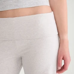 AEROPOSTALE Womens Juniors Wide Leg Mid Rise Lounge Pant