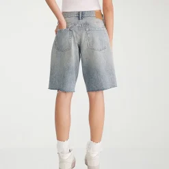 AEROPOSTALE Womens Low Rise Juniors Denim Short
