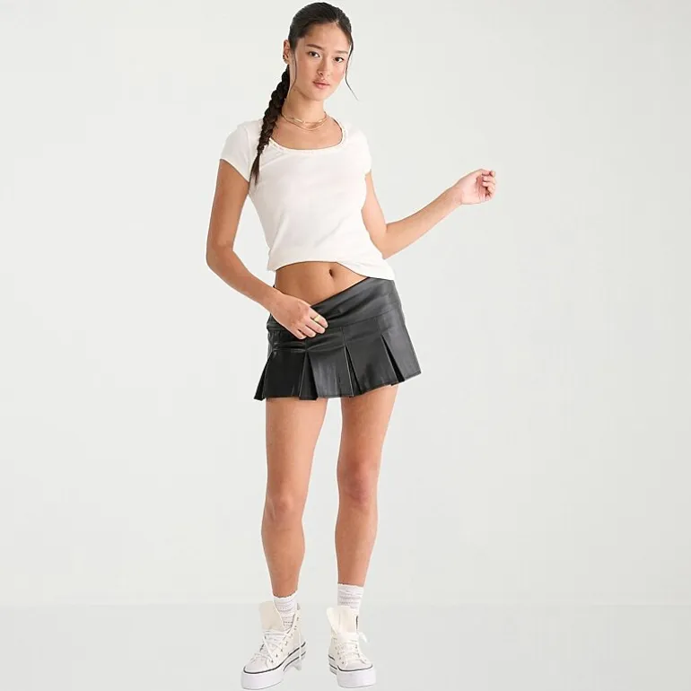 AEROPOSTALE Womens Mid Rise Juniors Skort