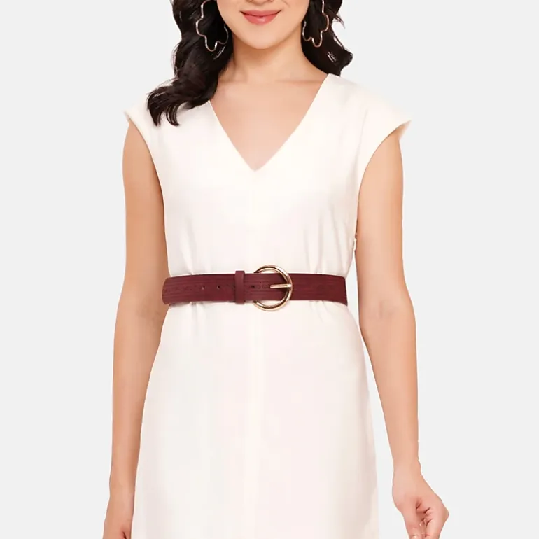 AGP PARIS Magenta Classic Women's Belt
