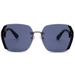 AGP PARIS Women's Bold Square Acetate Gradient Lens UV400 Sunglasses