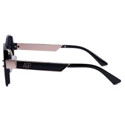 AGP PARIS Women's Bold Square Acetate Gradient Lens UV400 Sunglasses