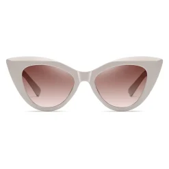 AGP PARIS Women's Cat Eye Acetate Polarized Lens UV400 Sunglasses