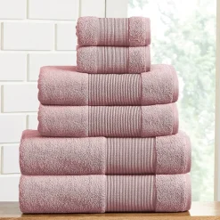 Aircloud 6-pc. Quick Dry Solid Bath Towel Set