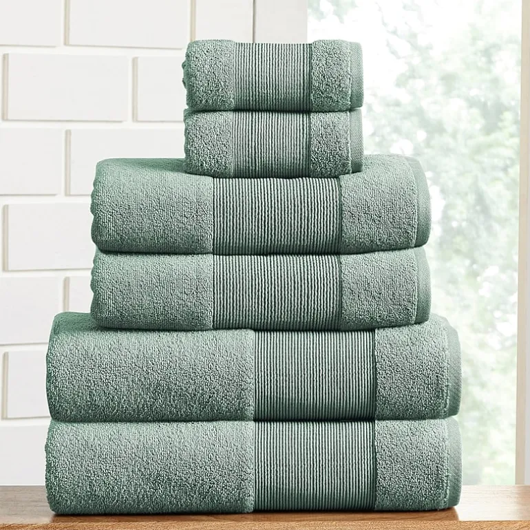Aircloud 6-pc. Quick Dry Solid Bath Towel Set